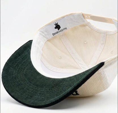 DogKingdom™ Dog Dad Corduroy Snapback Hat