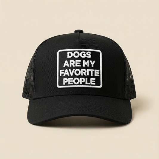 DogKingdom™ “Dogs Are My Favorite People” Hat