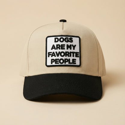 DogKingdom™ “Dogs Are My Favorite People” Hat