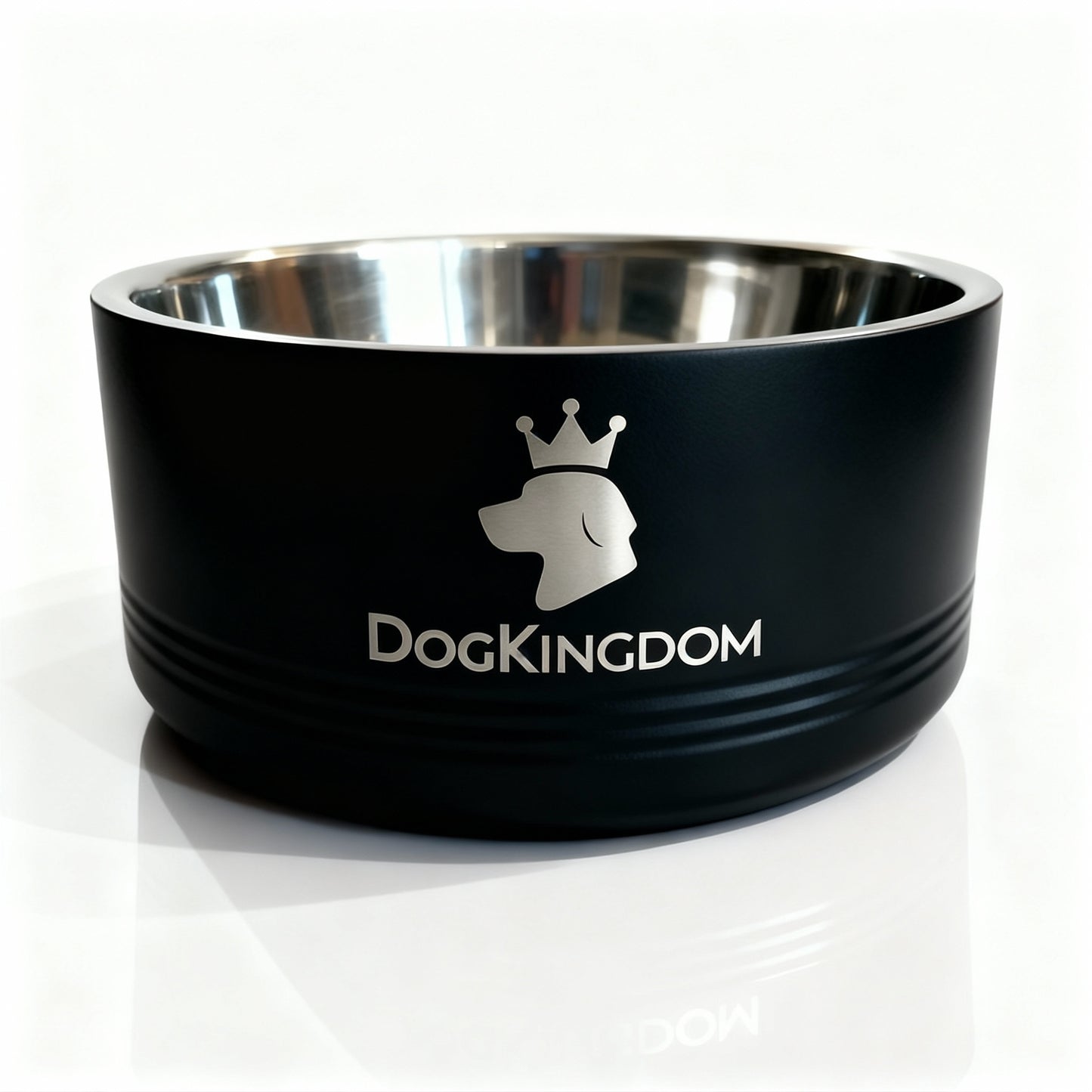 DogKingdom™ 32oz Stainless Steel Dog Bowl
