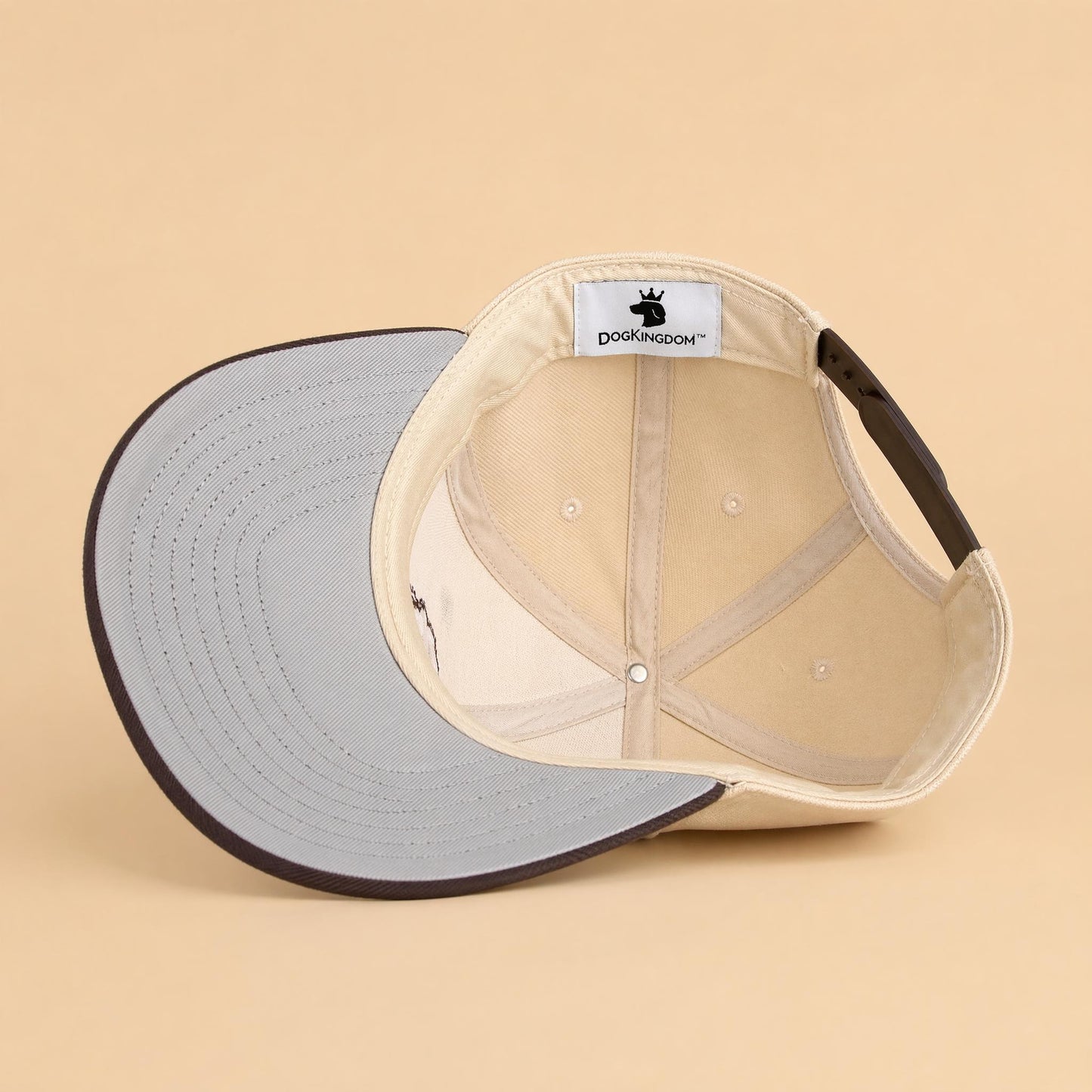 Dog Mom Hat | Brown & Natural Direct Embroidery Trucker – DogKingdom™