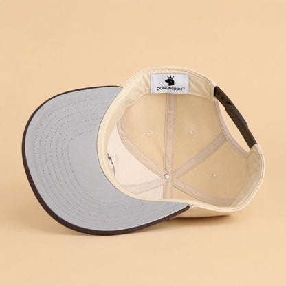 Dog Mom Hat | Brown & Natural Direct Embroidery Trucker – DogKingdom™
