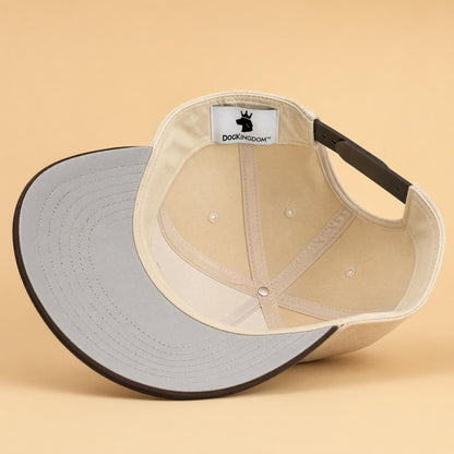 Dog Mom Hat | Brown & Natural Direct Embroidery Trucker – DogKingdom™