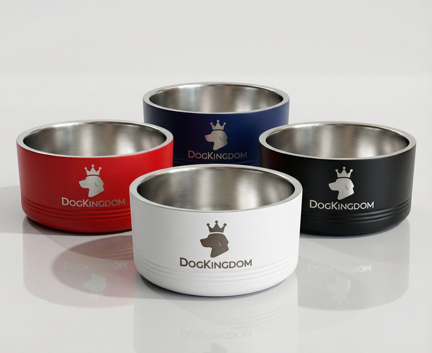 DogKingdom™ Stainless Steel Dog Bowl