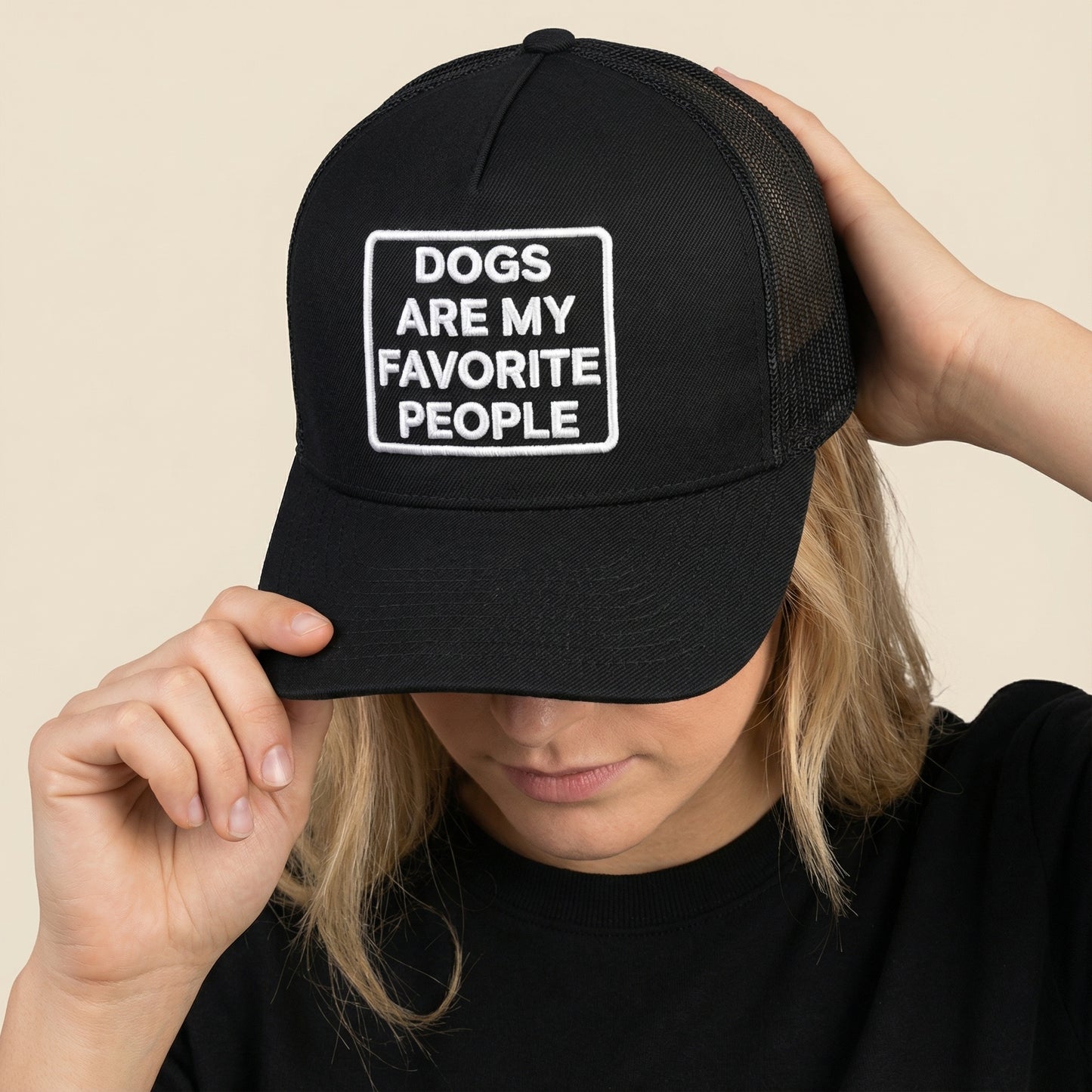 DogKingdom™ “Dogs Are My Favorite People” Hat