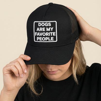 DogKingdom™ “Dogs Are My Favorite People” Hat