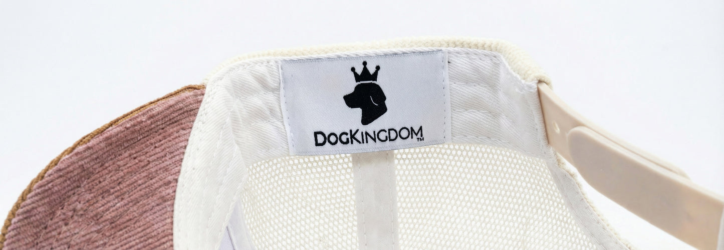 DogKingdom™ Dog Mom Corduroy Snapback Hat