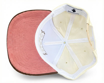 DogKingdom™ Dog Mom Corduroy Snapback Hat