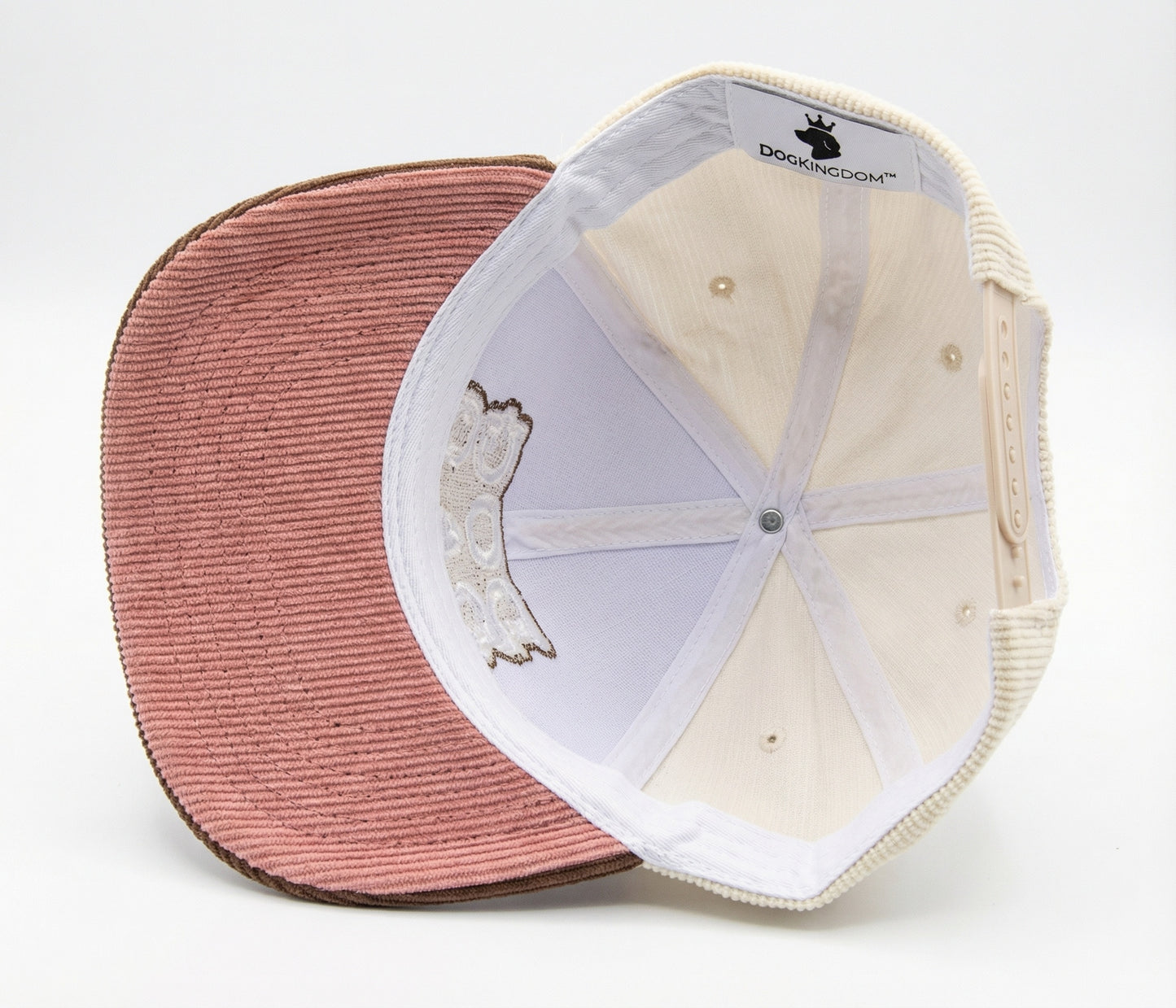 DogKingdom™ Dog Dad Corduroy Snapback Hat