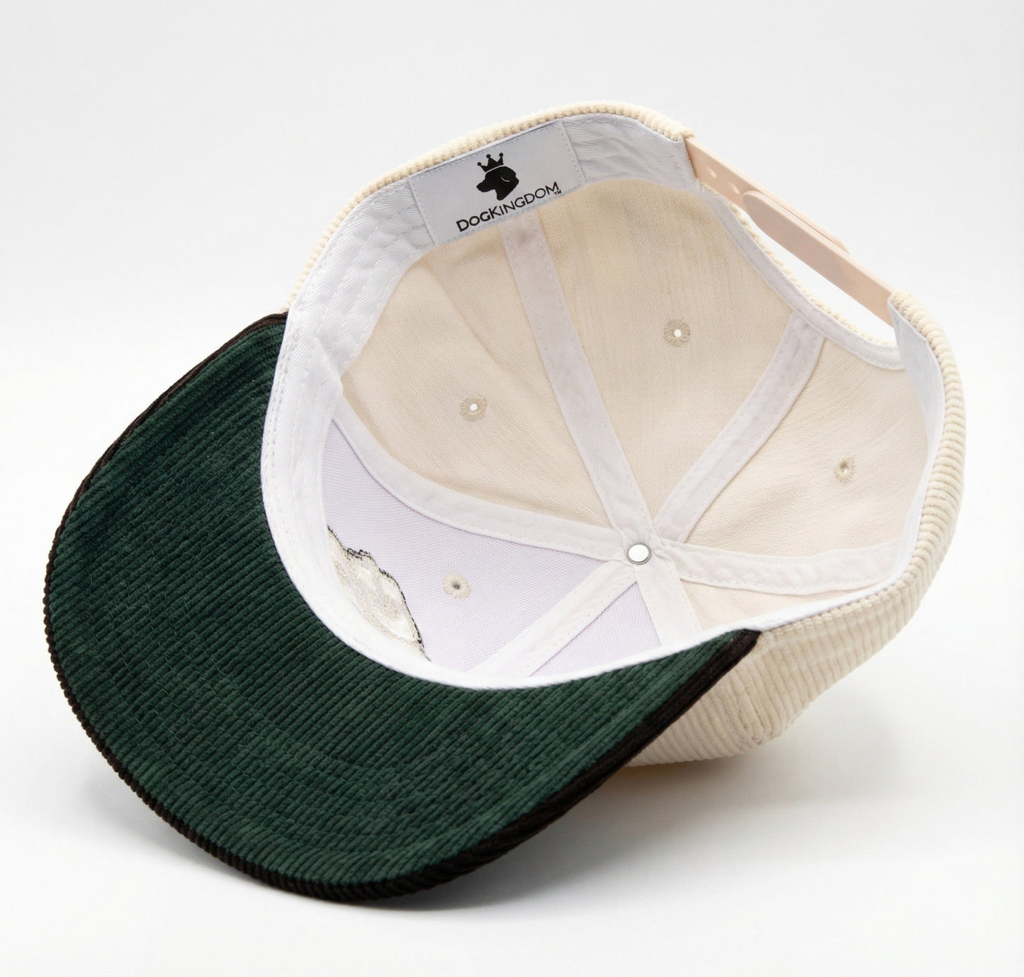 DogKingdom™ Dog Dad Corduroy Snapback Hat
