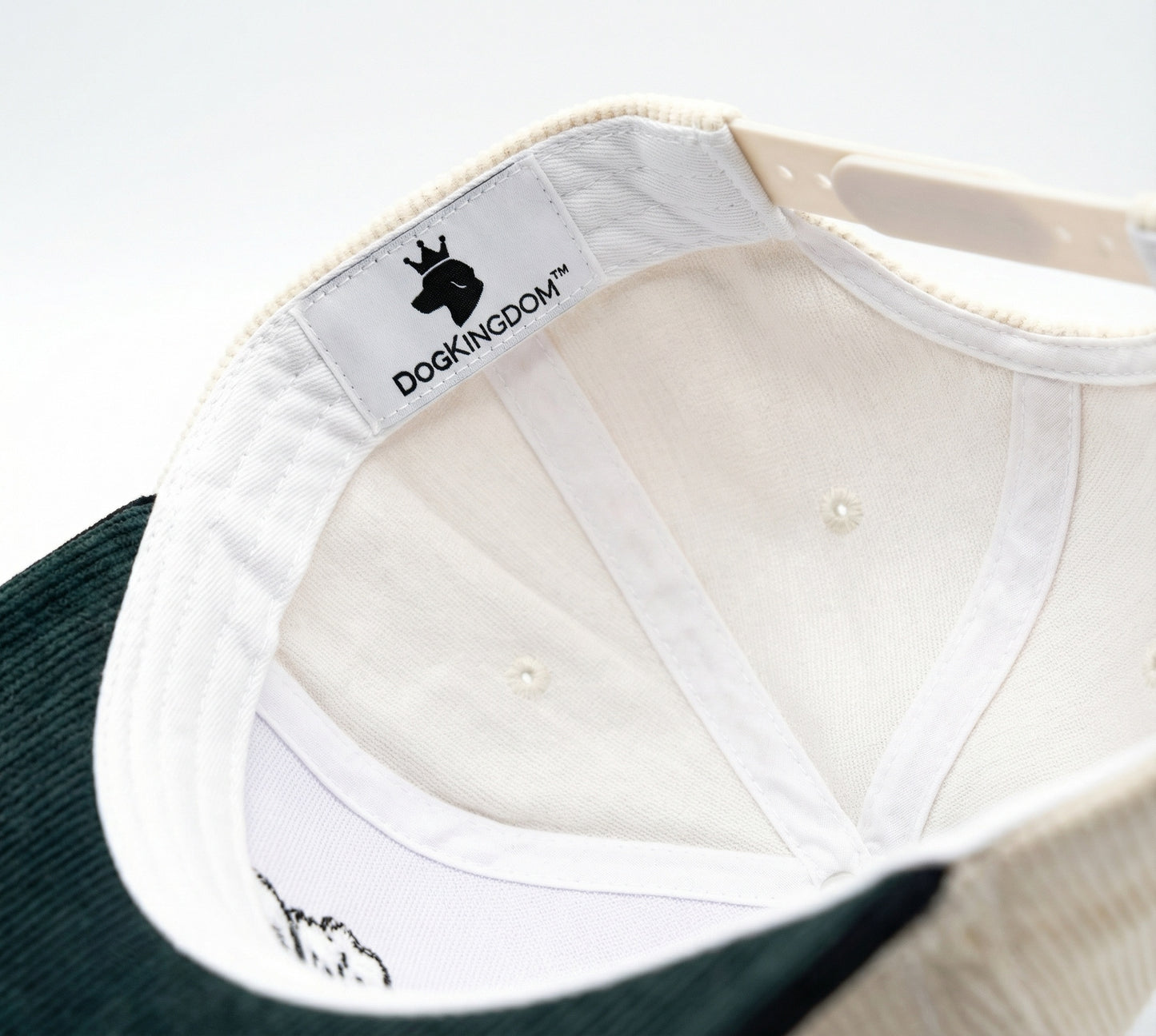 DogKingdom™ Dog Dad Corduroy Snapback Hat