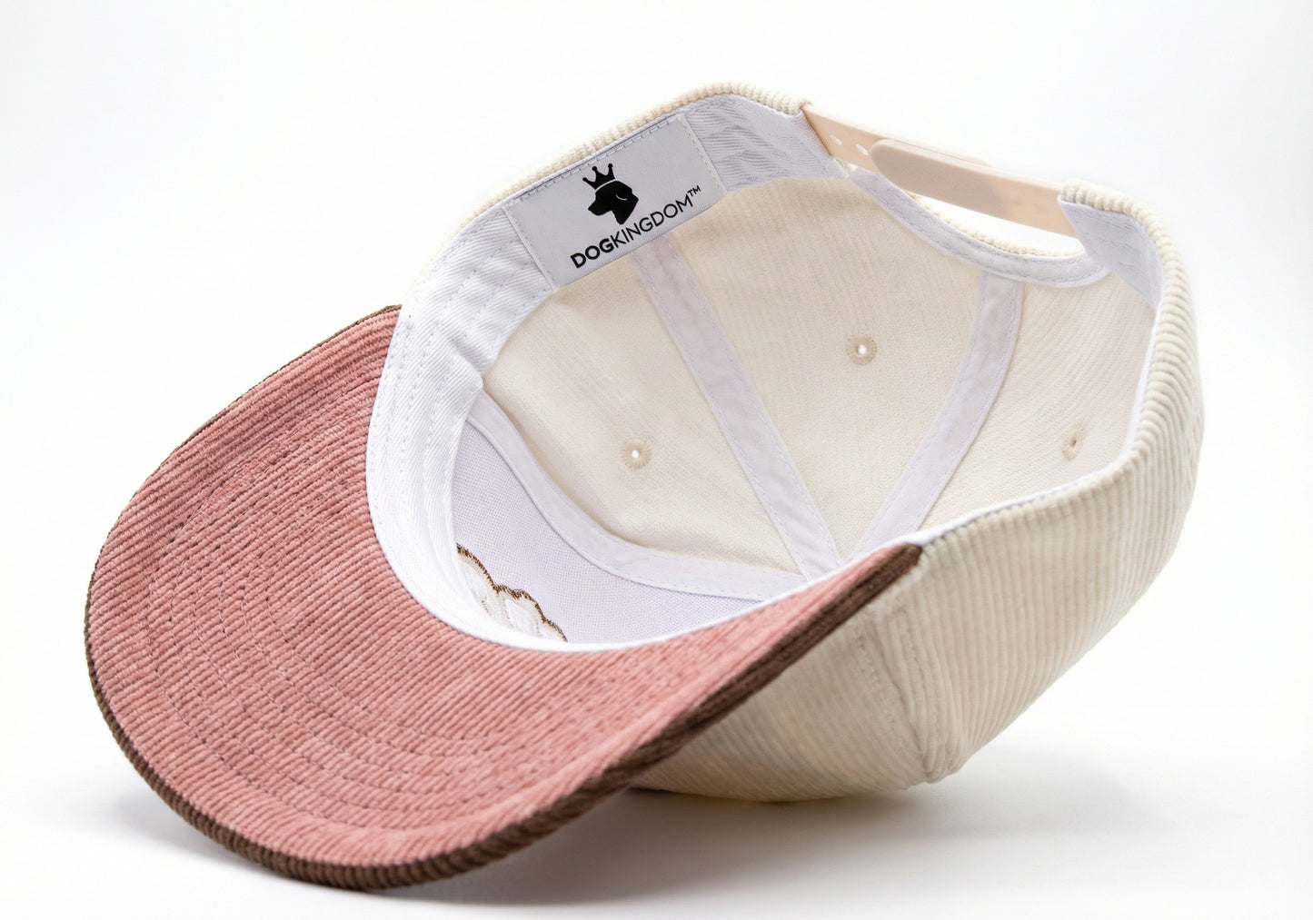 DogKingdom™ Dog Dad Corduroy Snapback Hat