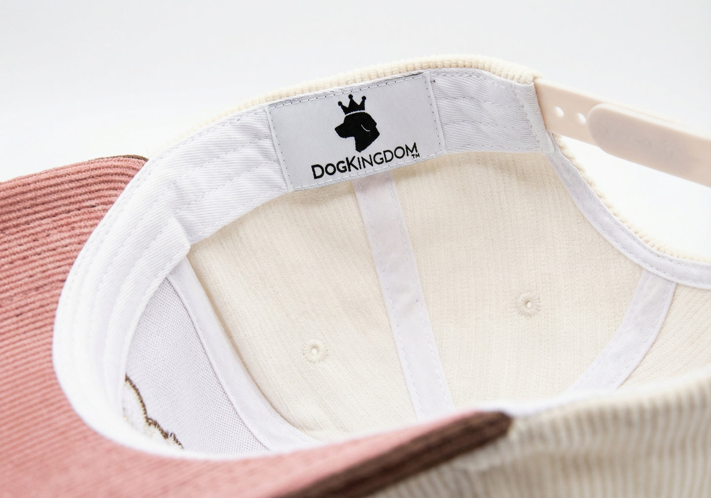 DogKingdom™ Dog Mom Corduroy Snapback Hat