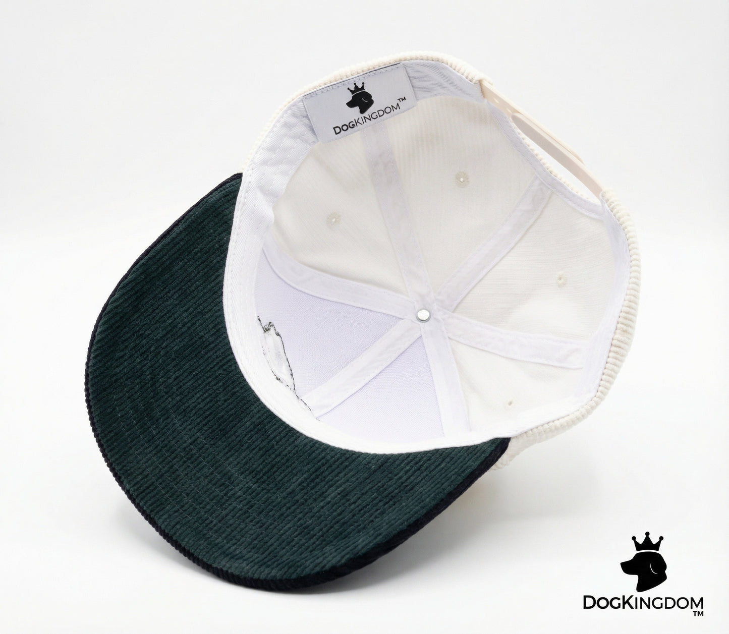 DogKingdom™ Dog Dad Corduroy Snapback Hat