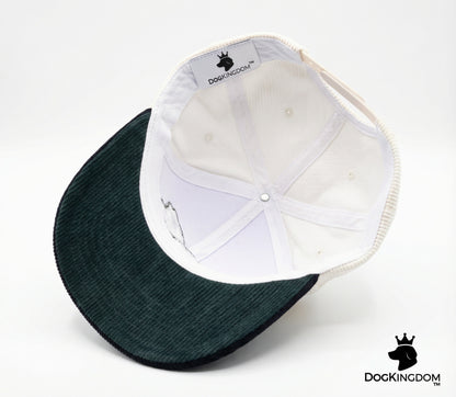 DogKingdom™ Dog Dad Corduroy Snapback Hat
