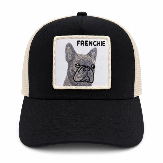 Frenchie Embroidered Trucker Hat