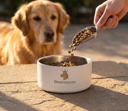 DogKingdom™ Stainless Steel Dog Bowl