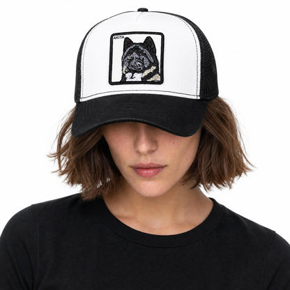Akita Embroidered Trucker Hat