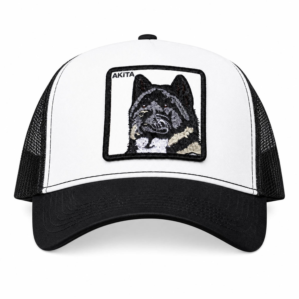 Akita Embroidered Trucker Hat