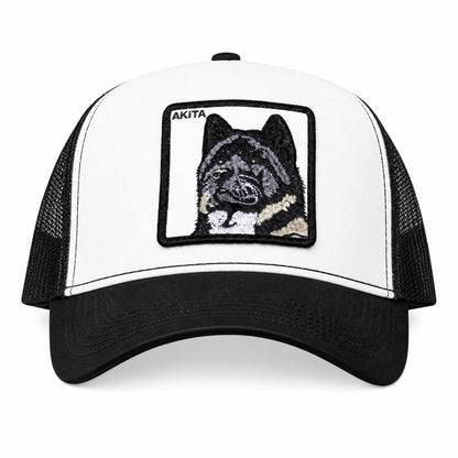 Akita Embroidered Trucker Hat