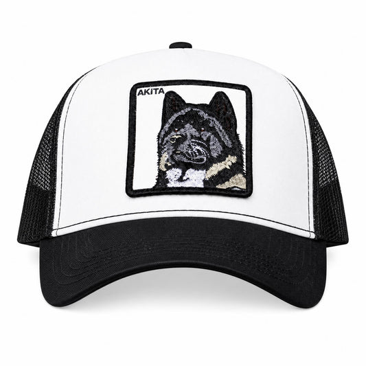 Akita Embroidered Trucker Hat