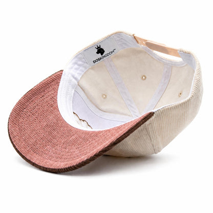 Dog Dad Corduroy Snapback Hat