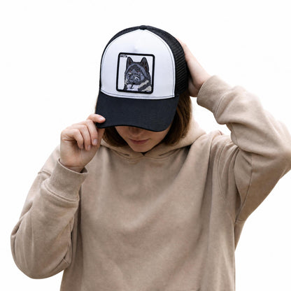 Akita Embroidered Trucker Hat
