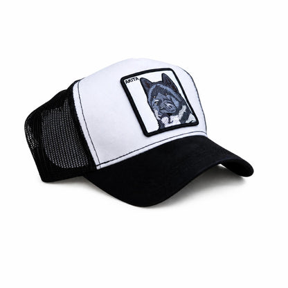 Akita Embroidered Trucker Hat