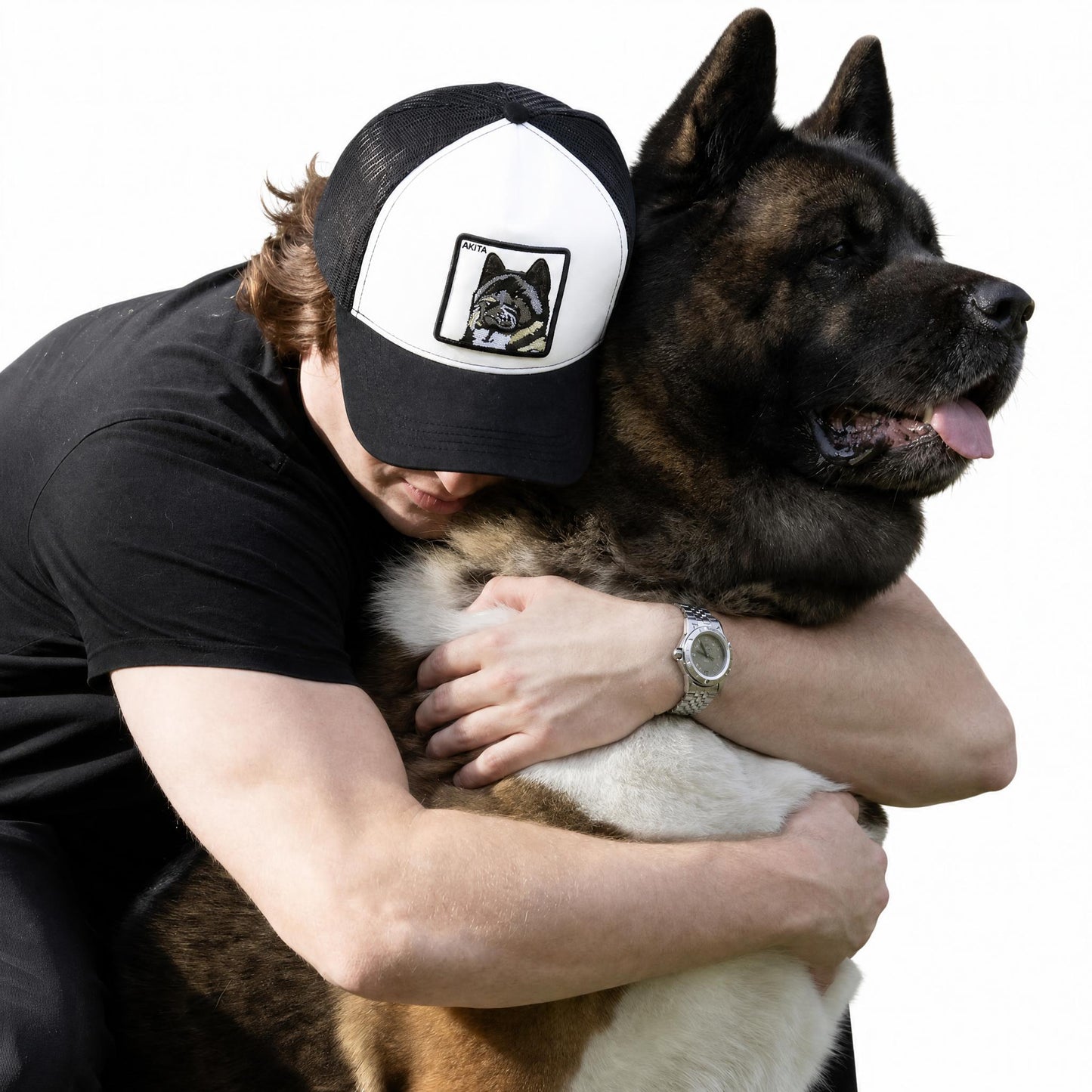 Akita Embroidered Trucker Hat