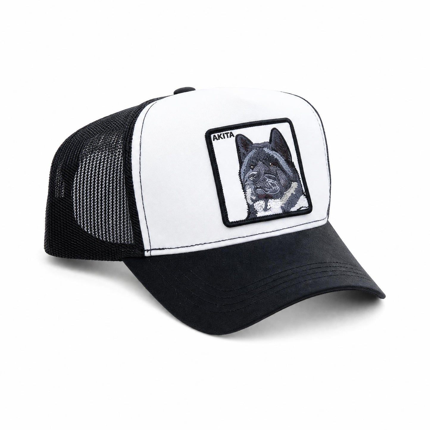 Akita Embroidered Trucker Hat