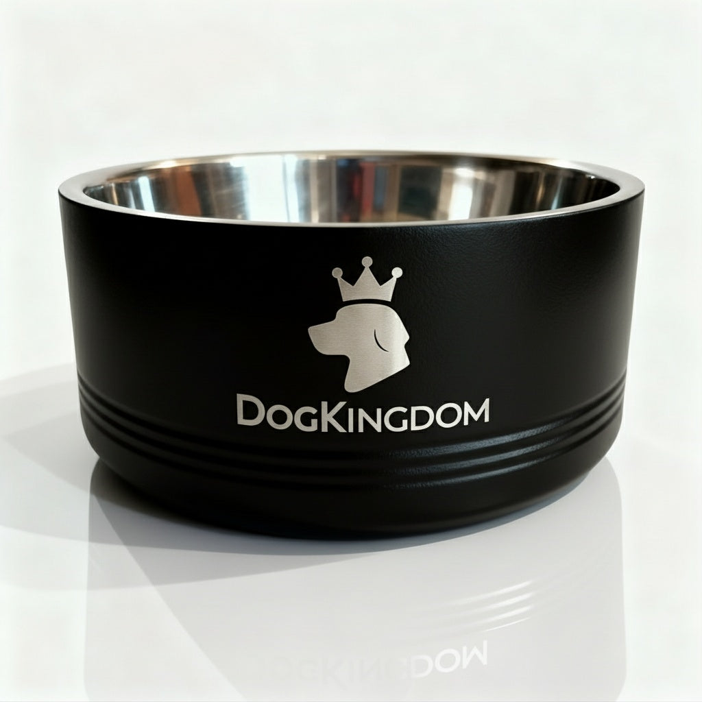 DogKingdom™ Stainless Steel Dog Bowl