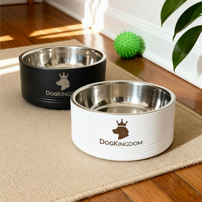 DogKingdom™ Stainless Steel Dog Bowl