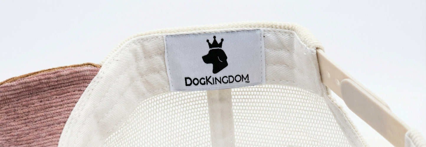 DogKingdom™ Dog Dad Corduroy Snapback Hat
